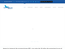 Tablet Screenshot of enfoque-creativo.com.mx